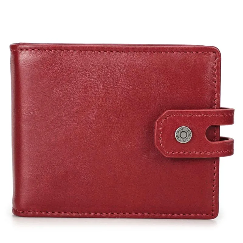 Bifold RFID Blocking Leather Wallet