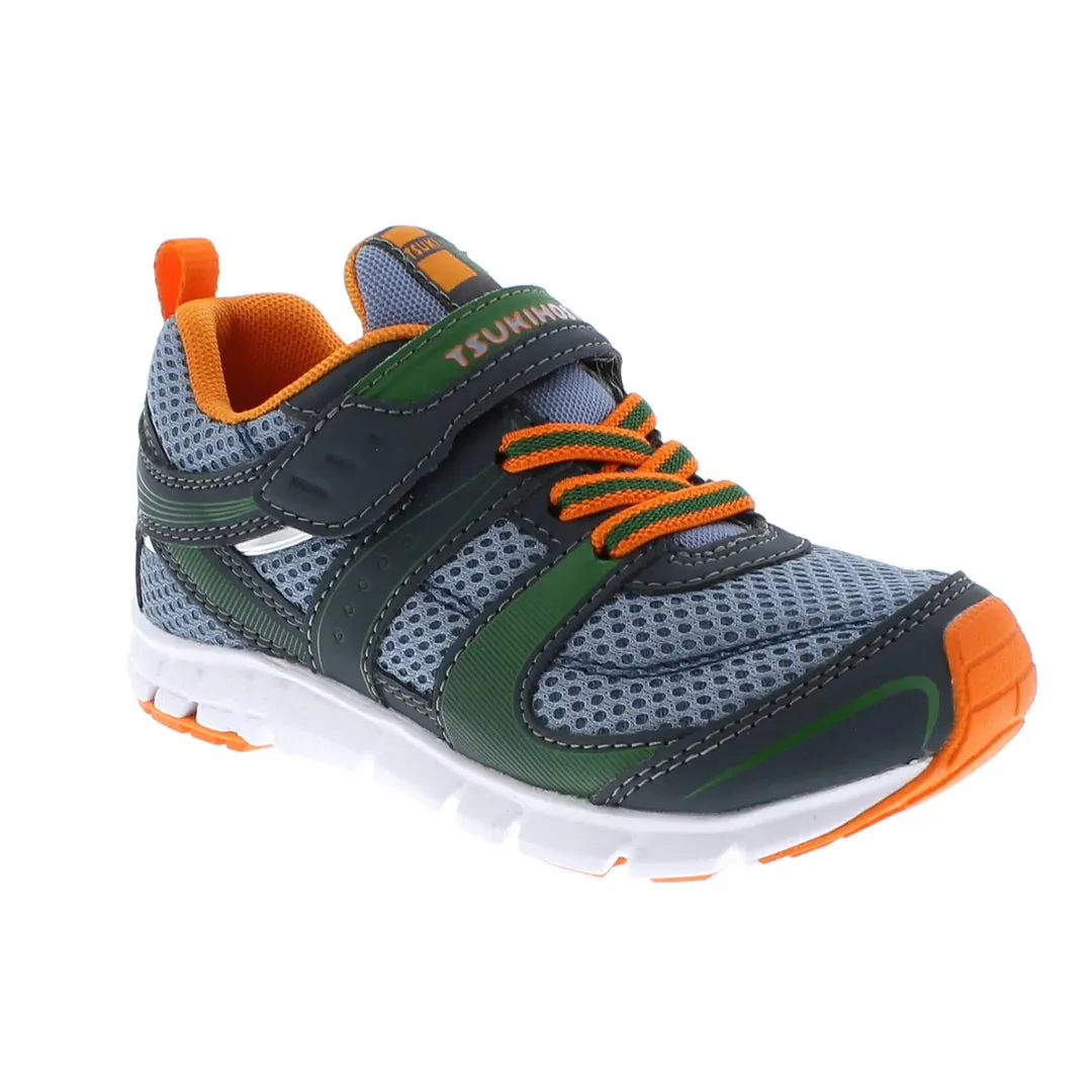 Charcoal Sea Velocity Sneaker (Child)