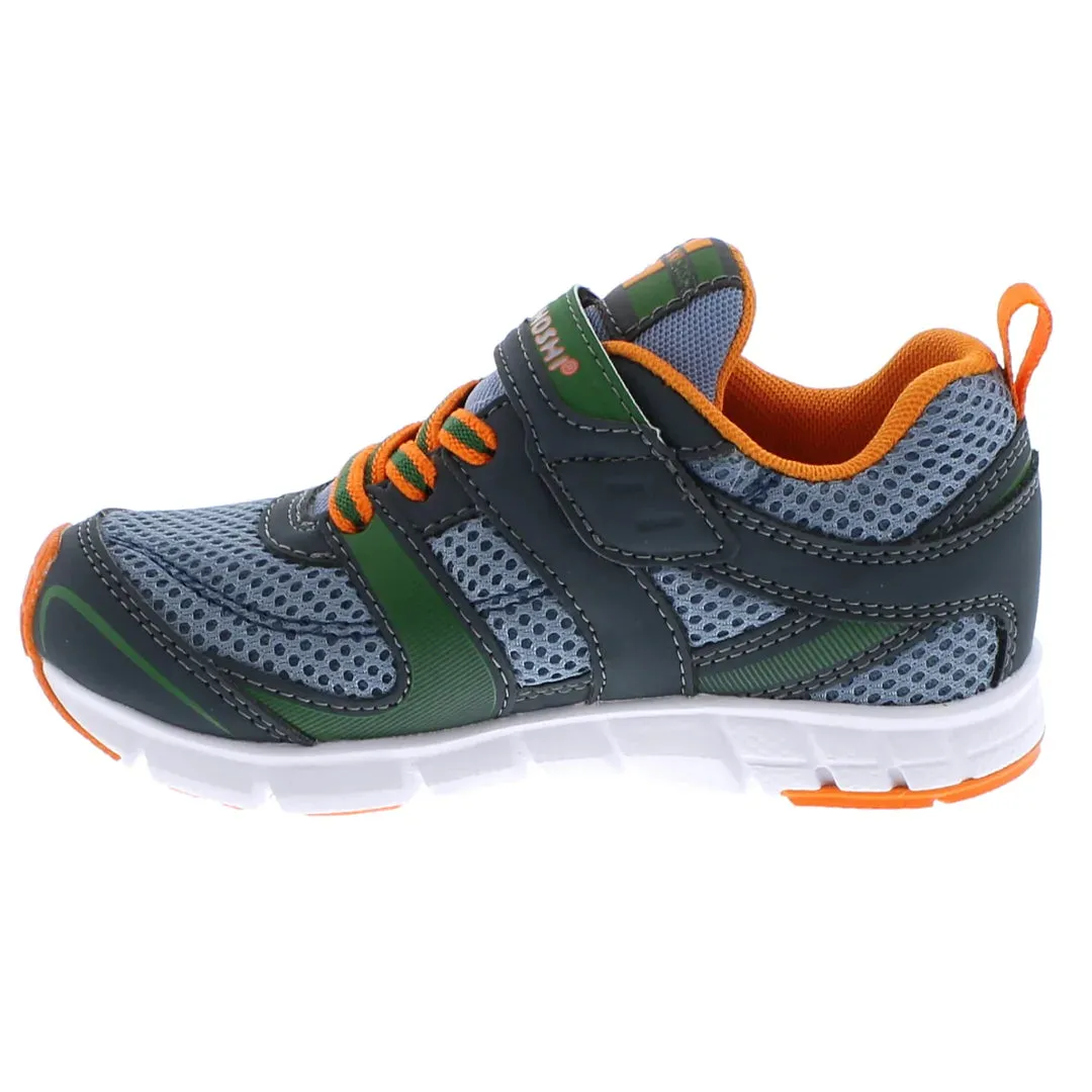Charcoal Sea Velocity Sneaker (Child)