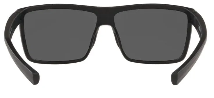 Costa Del Mar Rinconcito Matte Black Frame - Gray Silver Mirror 580 Glass Lens - Polarized Sunglasses