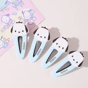 Die-cut Pochacco Face Hair Clip