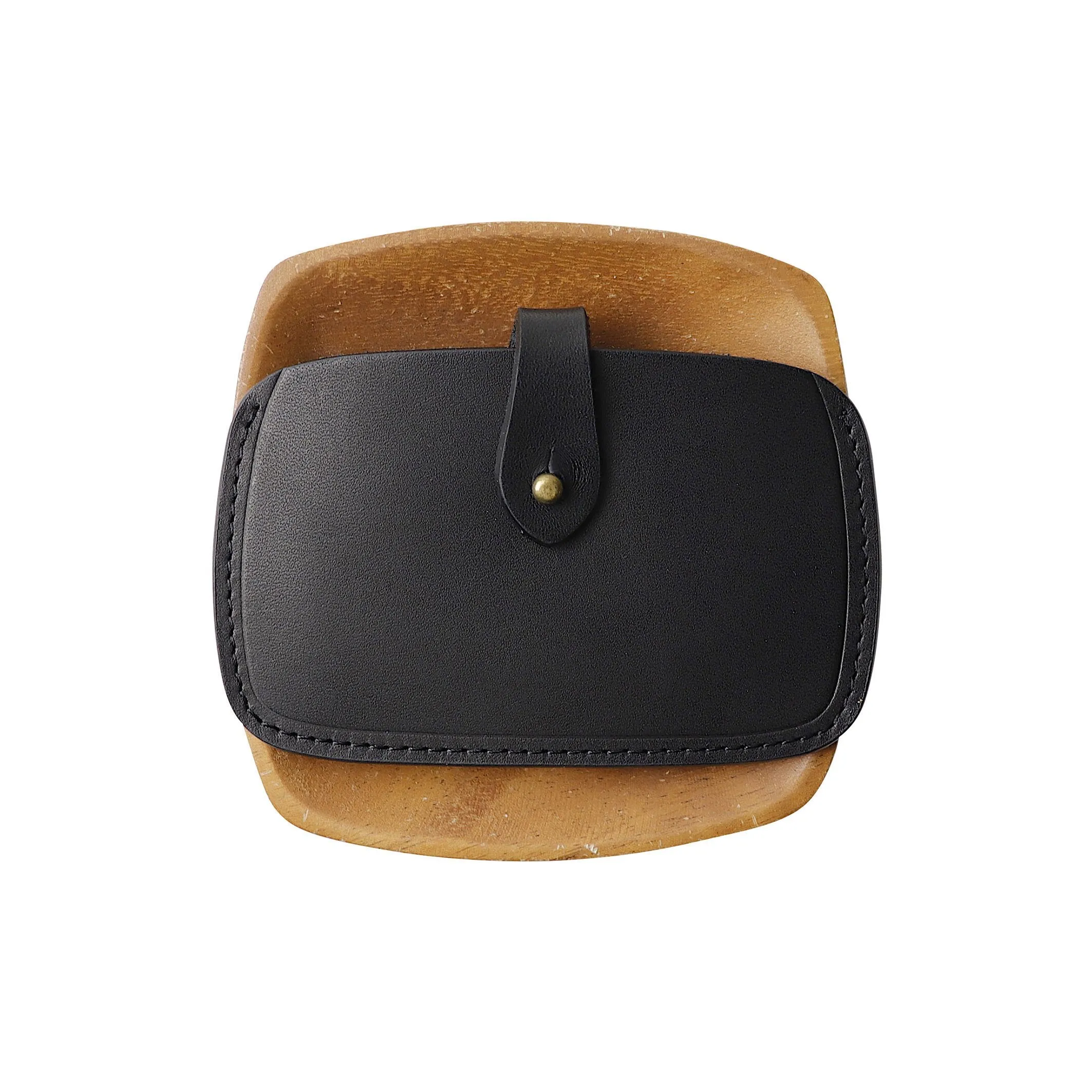 Leather Slim Card Case / Black
