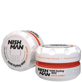 Nishman Aqua Hair Styling Wax 06 Mystic Gummy