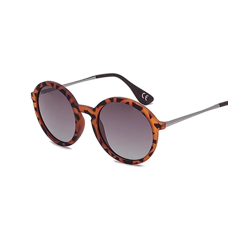 Round Frame Vintage Polarized Sunglasses