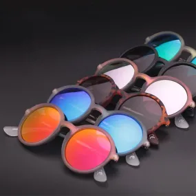 Round Frame Vintage Polarized Sunglasses