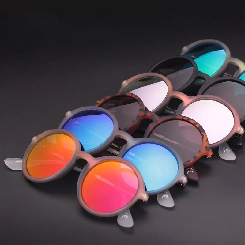 Round Frame Vintage Polarized Sunglasses