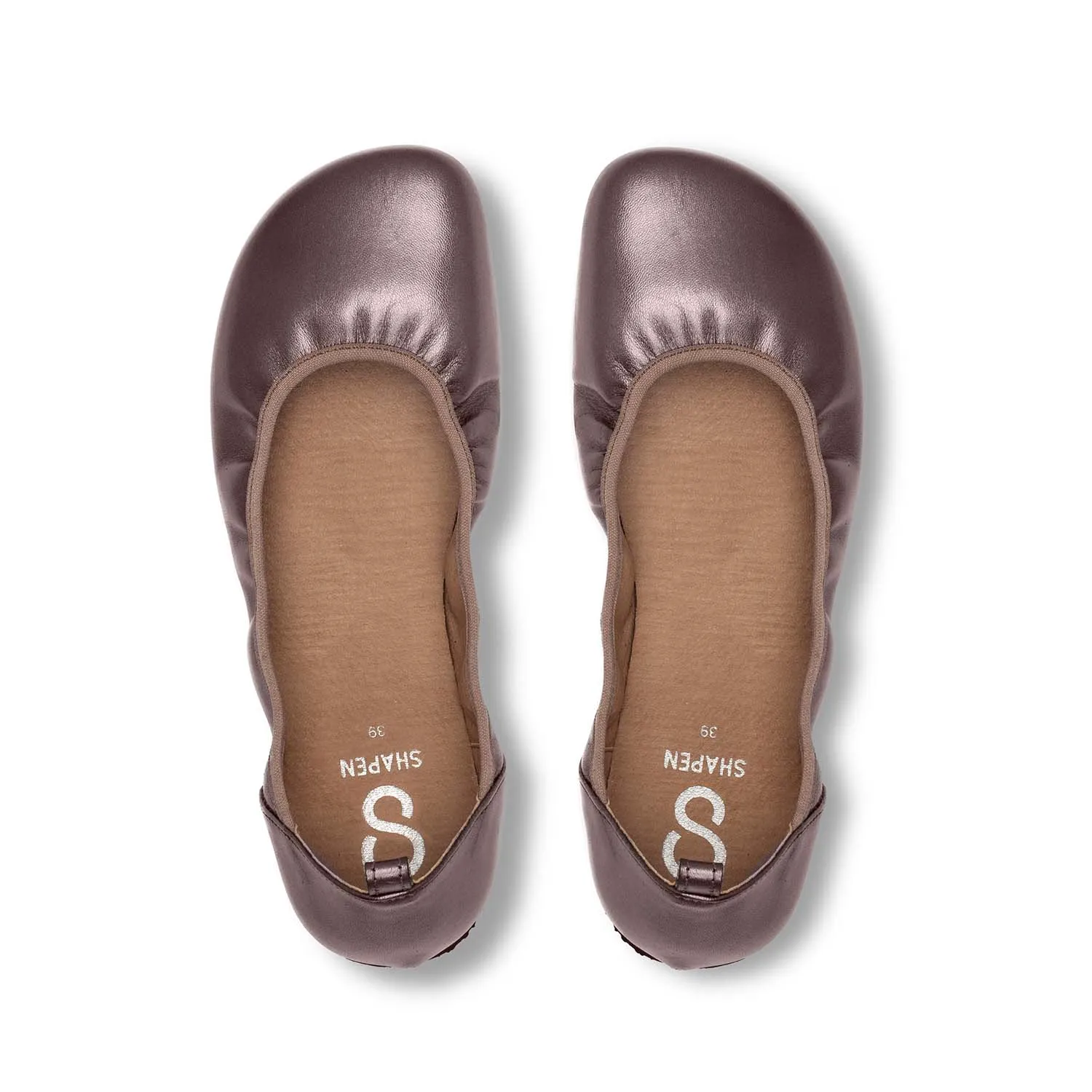 SHAPEN Tulip 3.0 Barefoot Ballerina (Wide) - Bronze