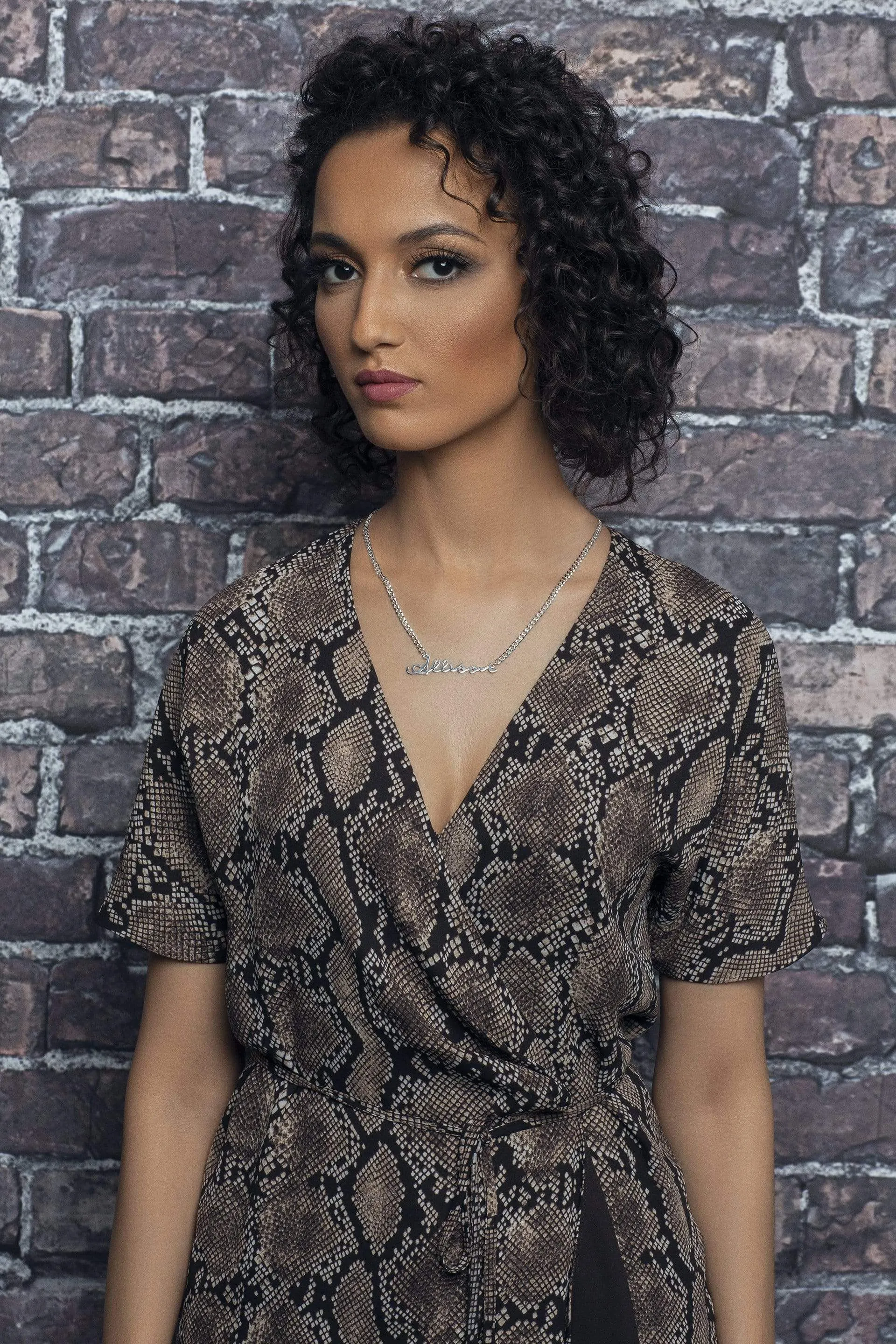 Single Signature Name Necklace